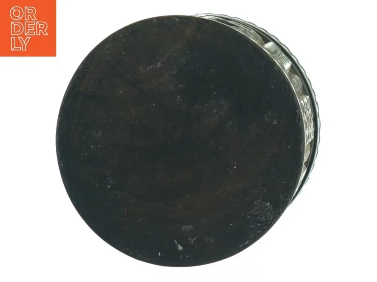 Billede 5 - Udsmykket sort trææske (str. 11 x 9 cm)