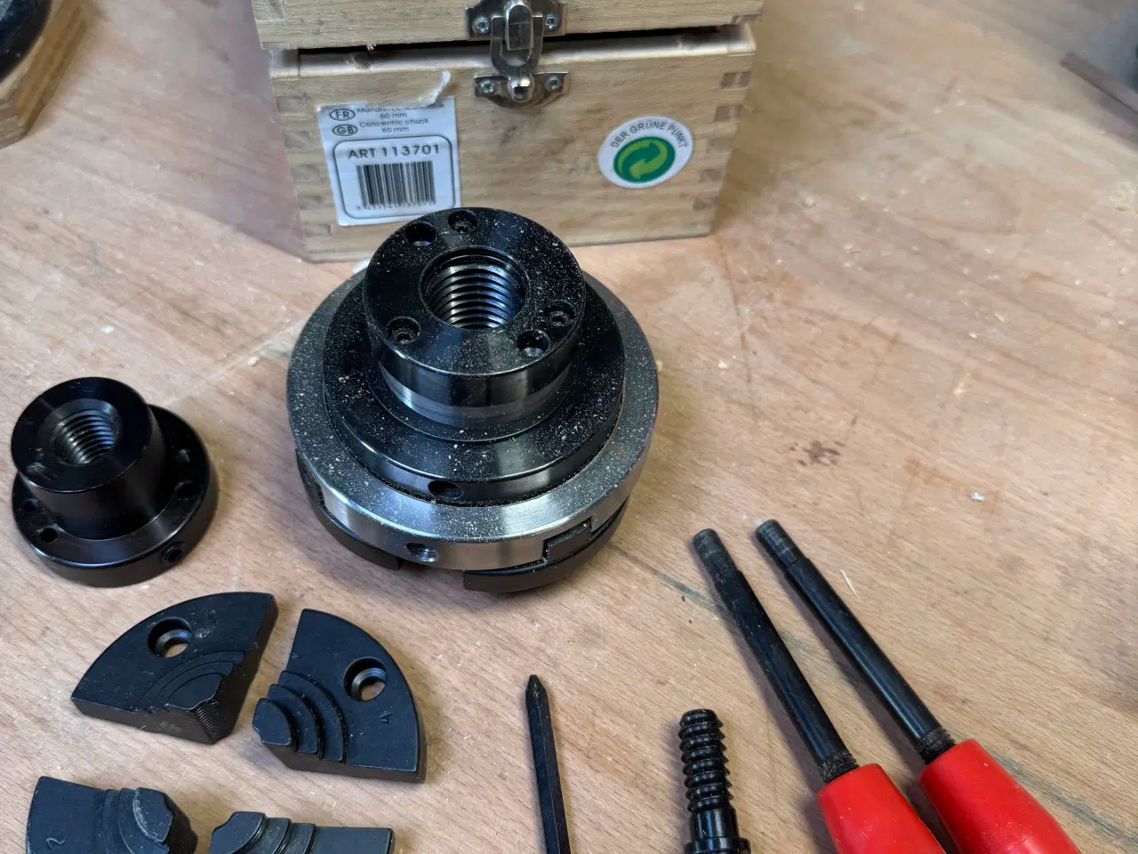 Billede 2 - Næsten ny Centrerpatron - firklo sæt