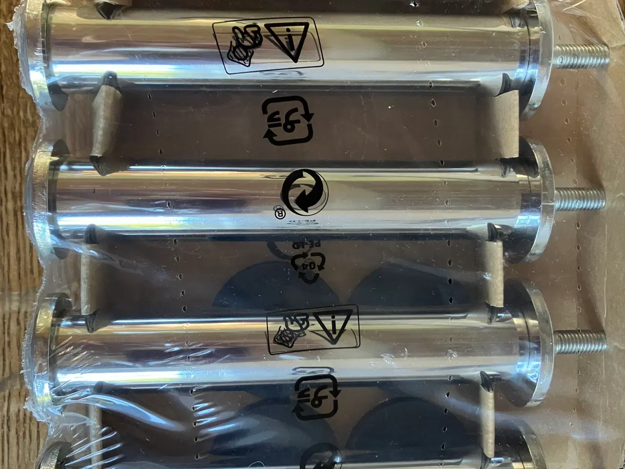Billede 1 - Metalben til seng
