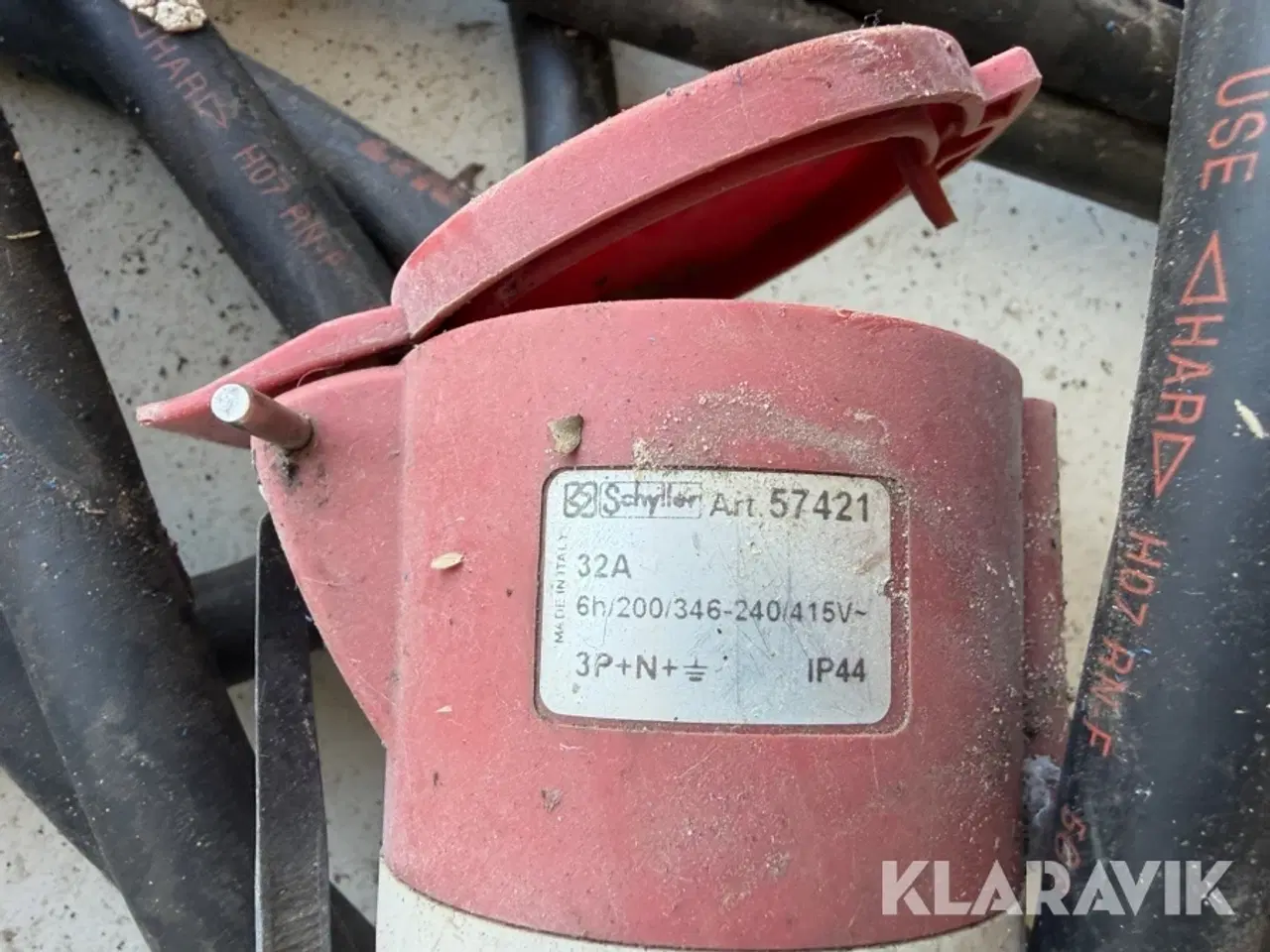 Billede 2 - Kraftkabler - 35A - 1 komplet