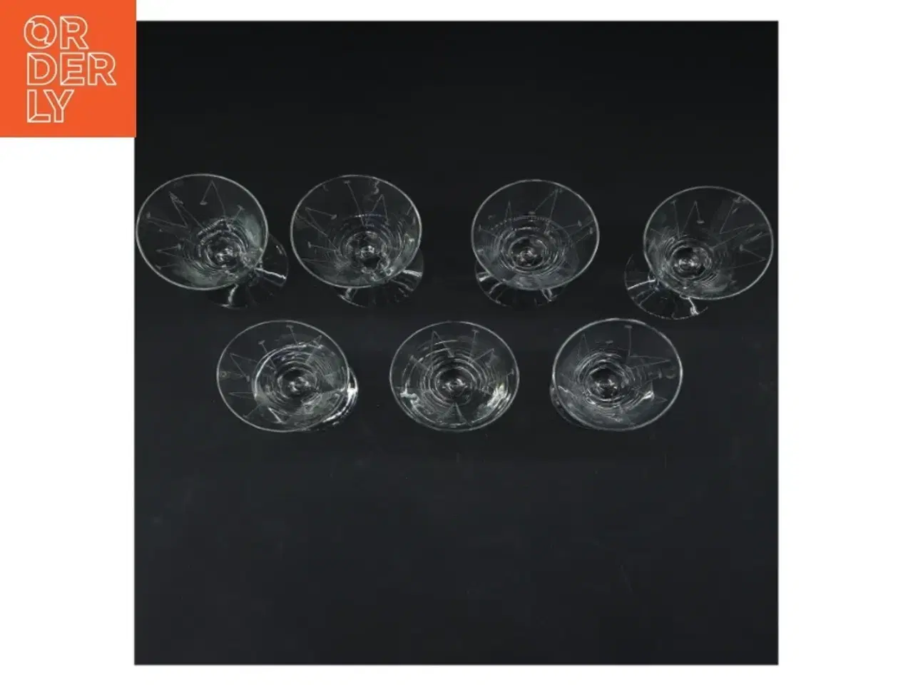 Billede 2 - Champagneglas, sæt af 7 (str. 7 styk. ø. 6 cm. længde. 13 cm)