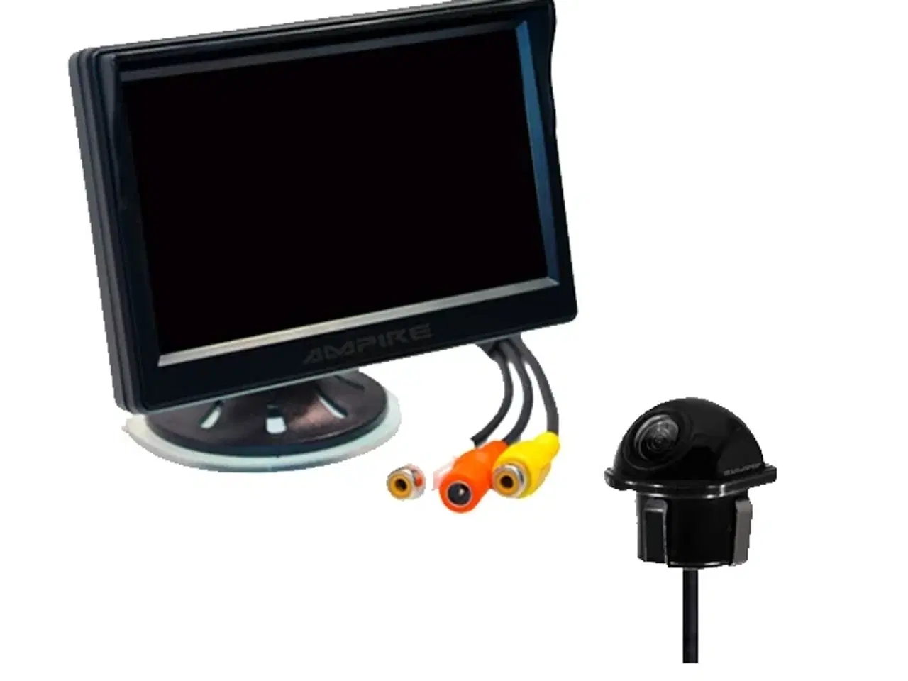 Billede 1 - Ampire bakkamera sæt med kamera og skærm KCX403+RVM051