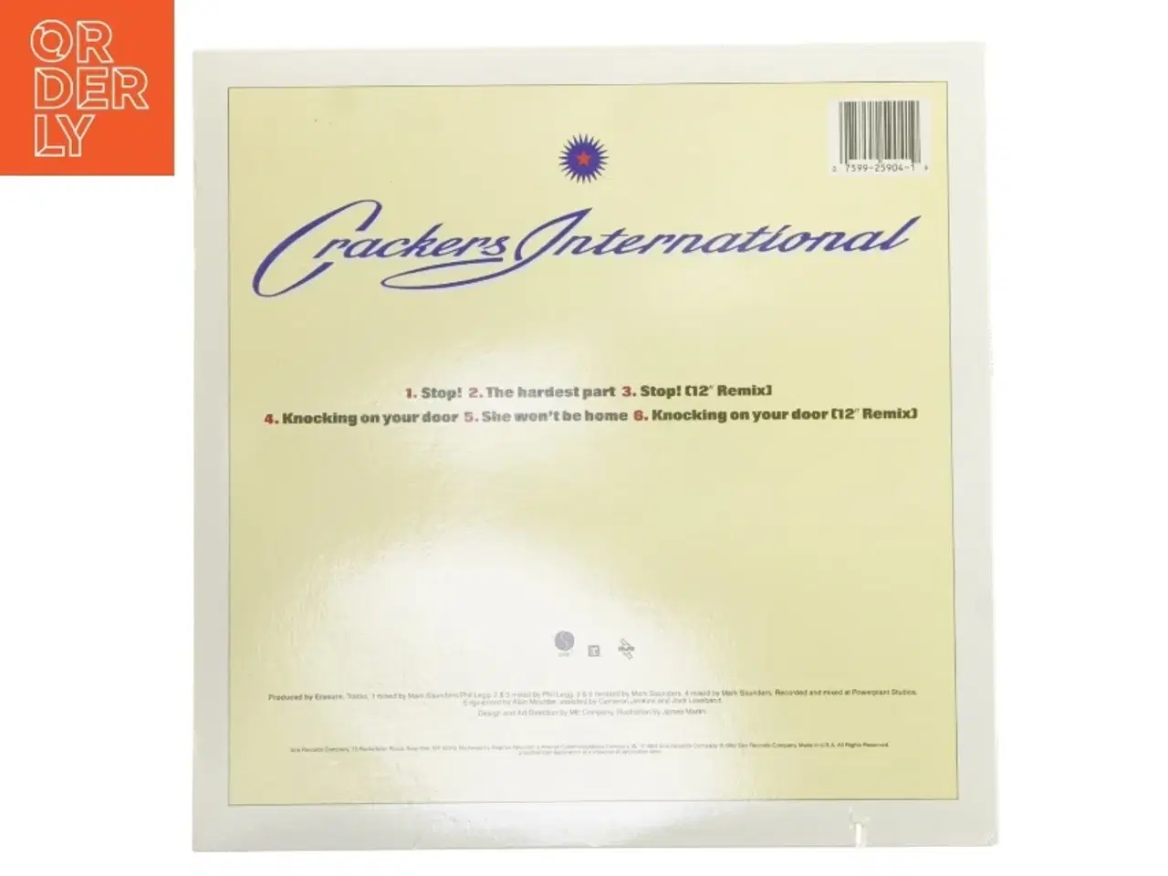 Billede 2 - Erasure - Crackers International LP fra Erasure