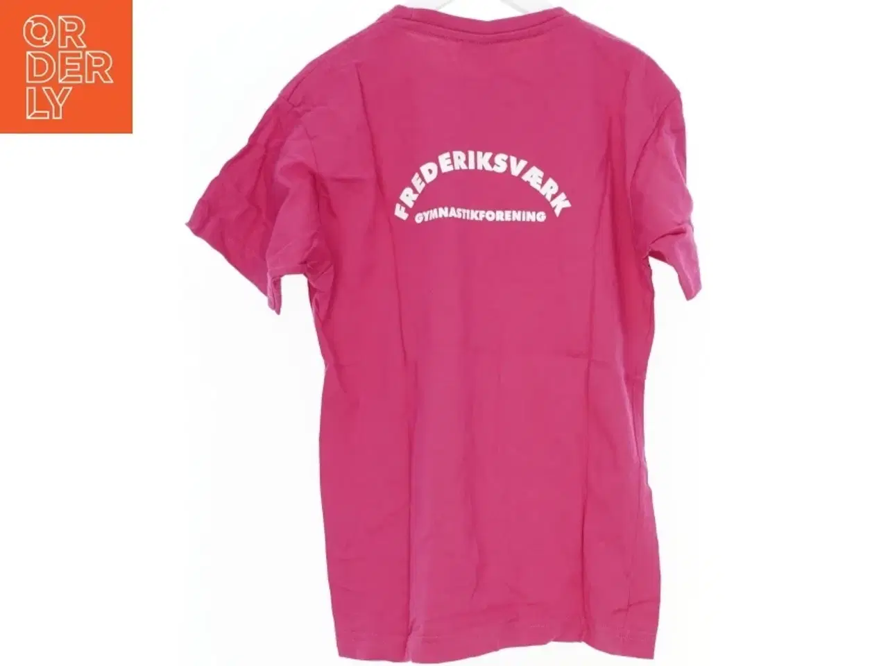 Billede 2 - Lyserød T-Shirt med Fredsværk Gymnastikforening logo fra ID (str. 134)