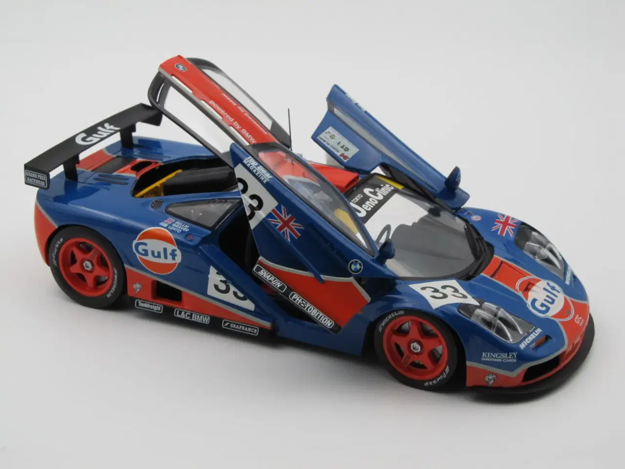 Billede 4 - 1996 McLaren F1 GTR "Gulf" #33 Le Mans - 1:18