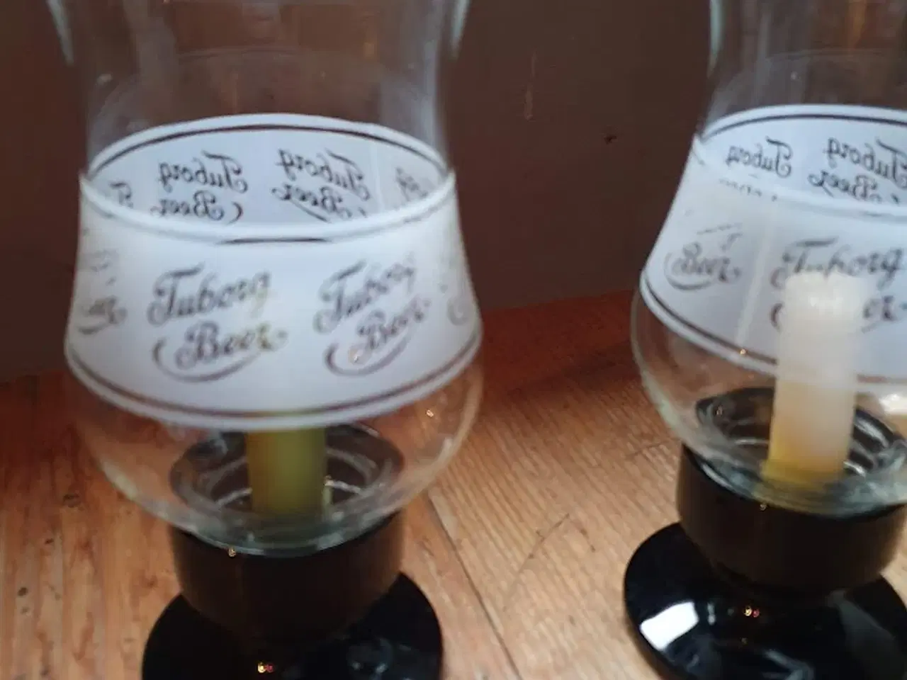Billede 3 - 2 unikke vintage lysestager - Tuborg/Carlsberg