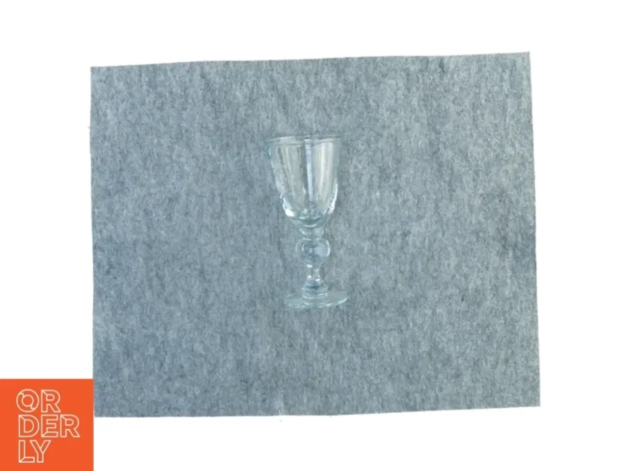 Billede 2 - Glas med H. C. Andersen motiv (str. 18 cm )