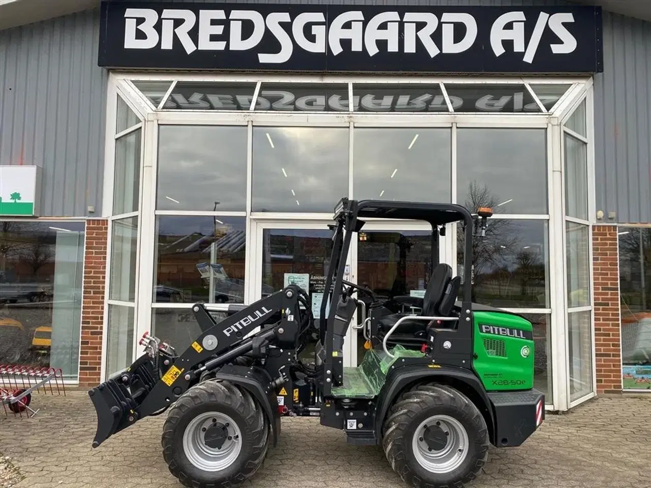 Billede 3 - Pitbull X 28 - 50 E Vi kører DEMO med denne kraftige el drevne maskine