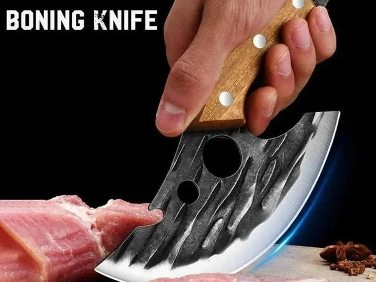 Billede 2 - 2 stk. Ergonomisk kødkniv