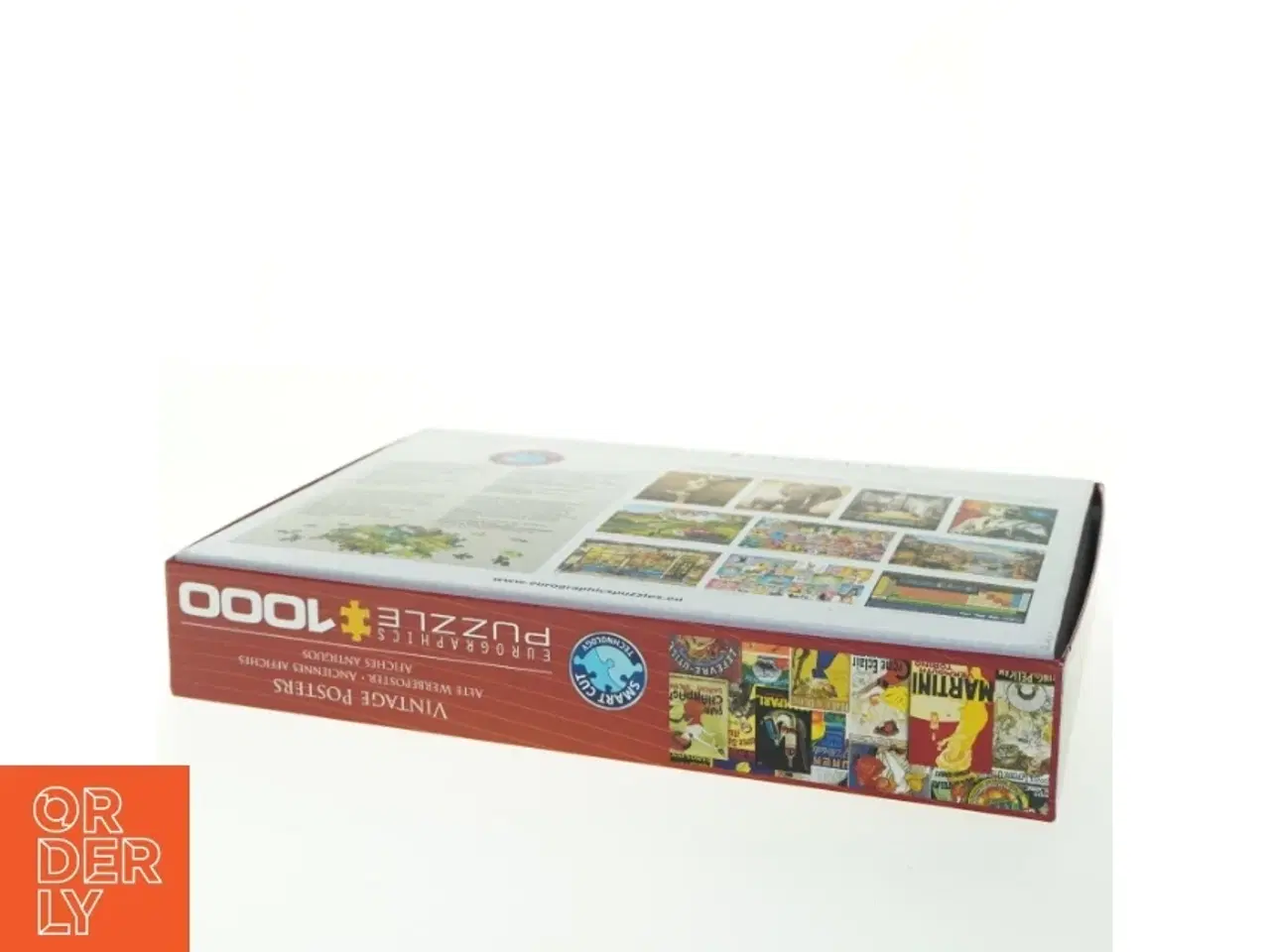 Billede 4 - puslespil, 1000, med vintage reklame plakater (str. 48x68 cm)