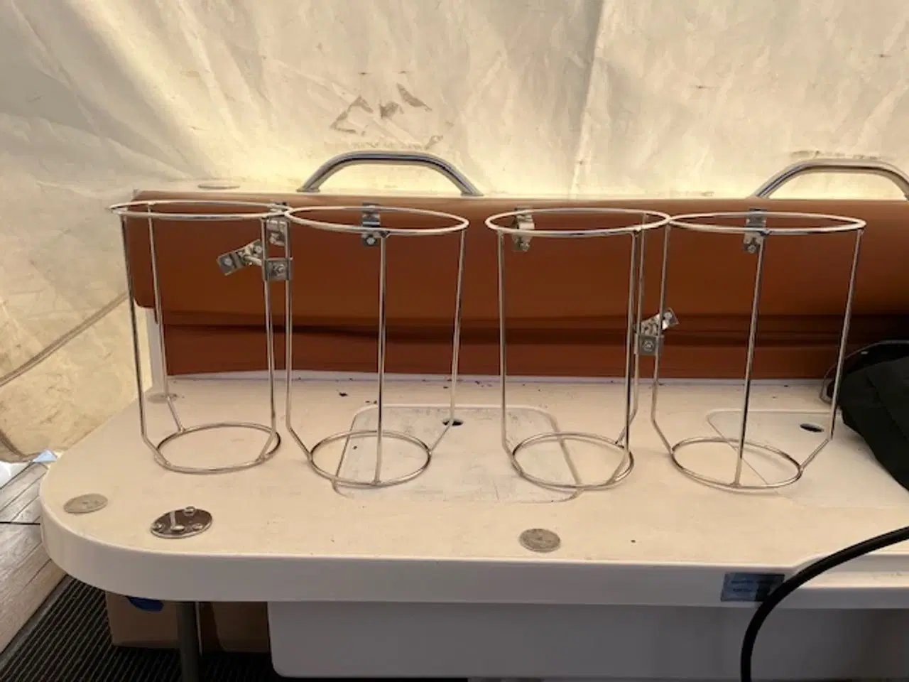 Billede 1 - Fenderholdere i rustfrit stål