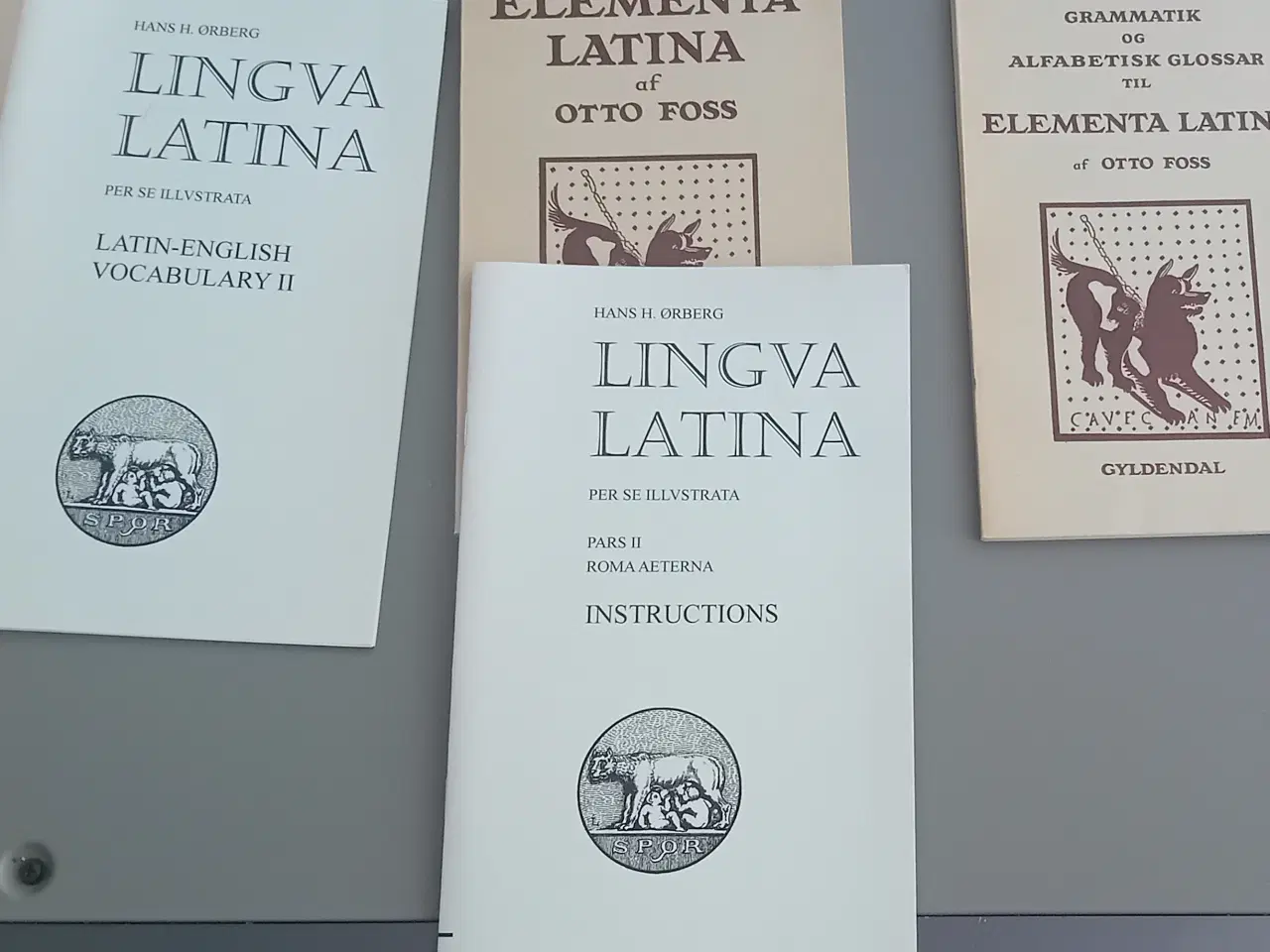 Billede 4 - Latinske lære- og grammatikbøger