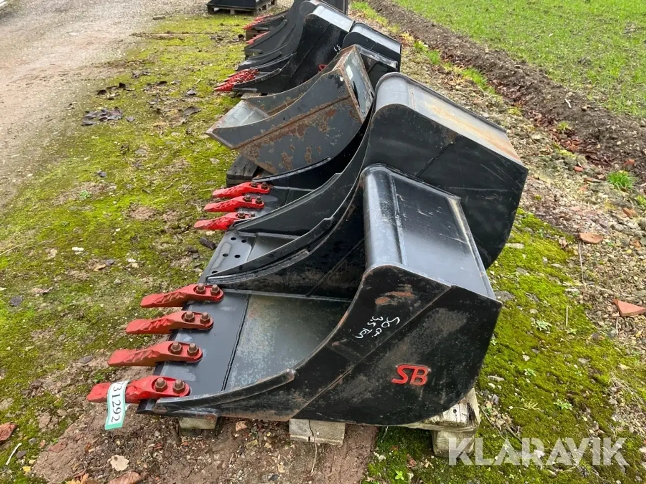 Billede 11 - Skovle 13 styk Scanbolt