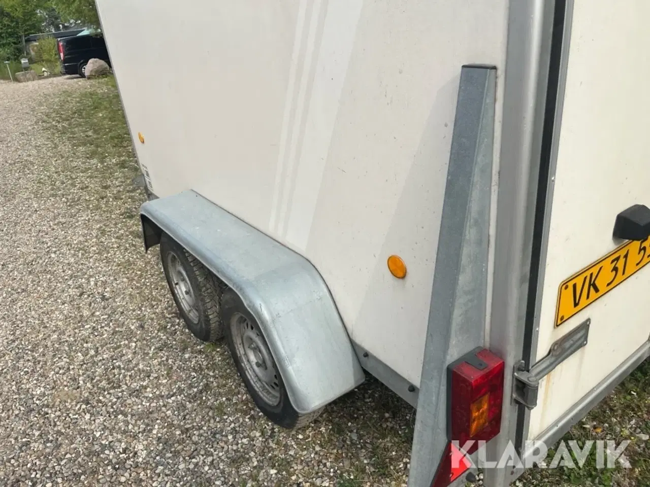 Billede 7 - Trailer med vinduespudser udstyr Brenderup K1304 T