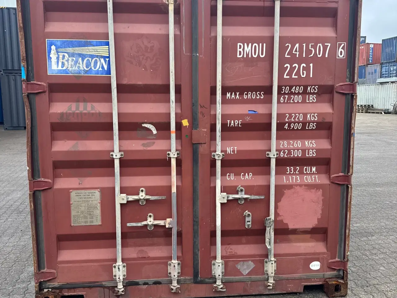Billede 2 - Brugt 20 fods Isoleret Container