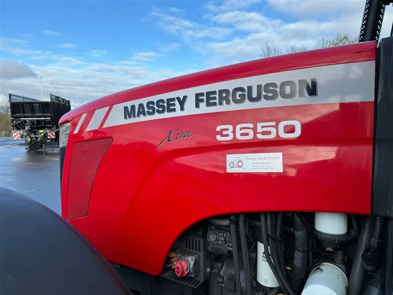 Billede 14 - Massey Ferguson 3650 KUN 3700 TIMER!