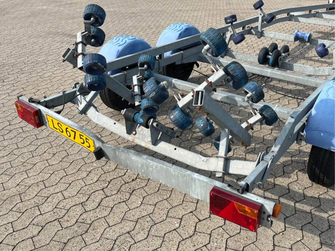 Billede 3 - NYSYNET Brænderup Bådtrailer 3500kg.