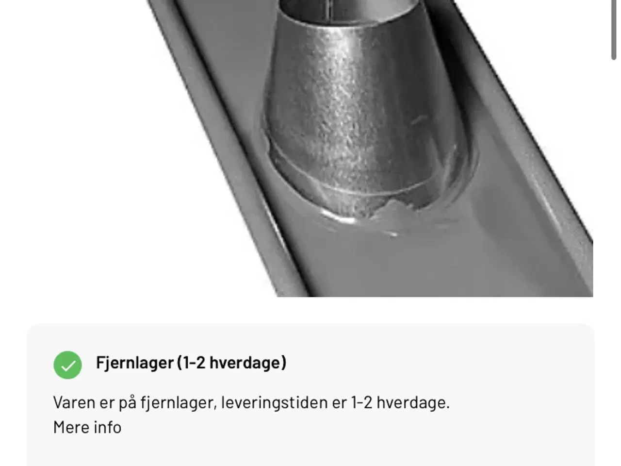 Billede 4 - Øland ventilations rør og inddækning