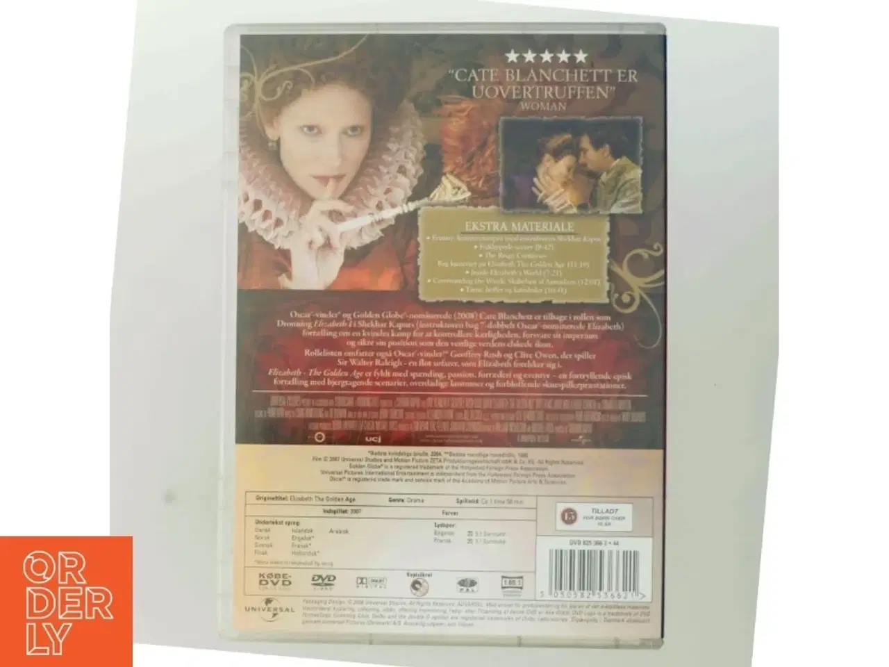 Billede 3 - Elizabeth: The Golden Age med Cate Blanchett (DVD)