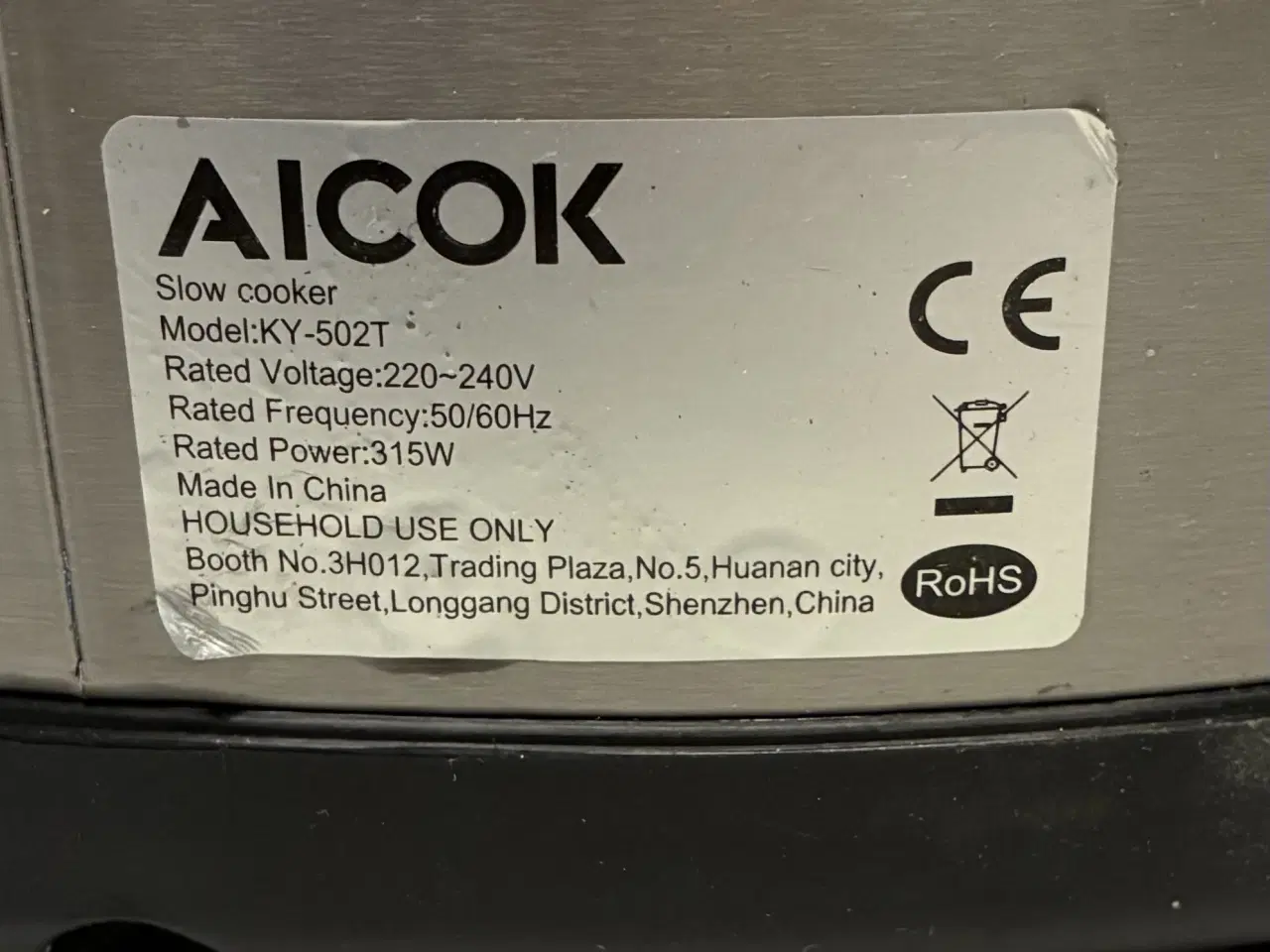 Billede 4 - Aicok Slowcooker