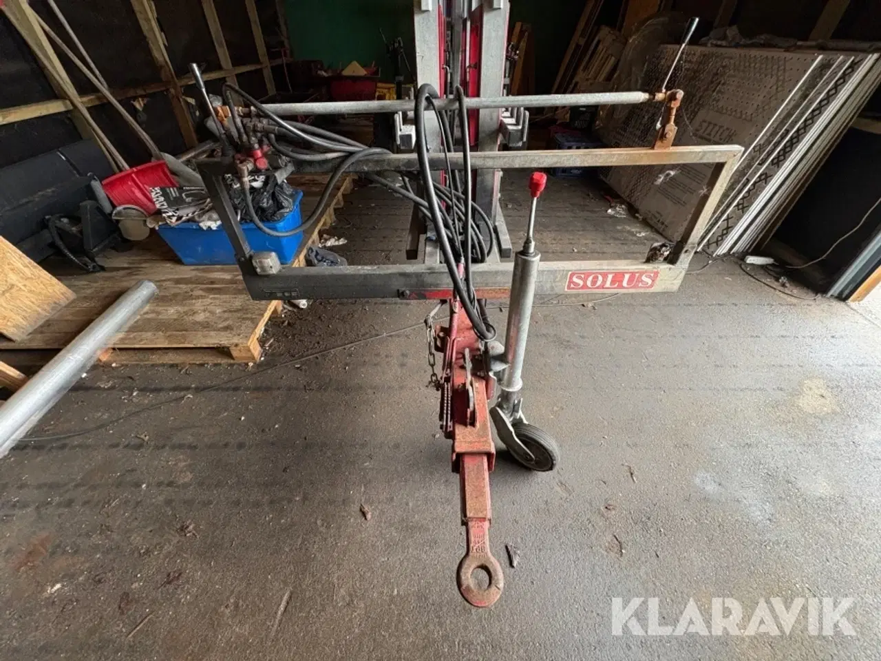 Billede 10 - Påhængsvogn Solus til skraldecontainere