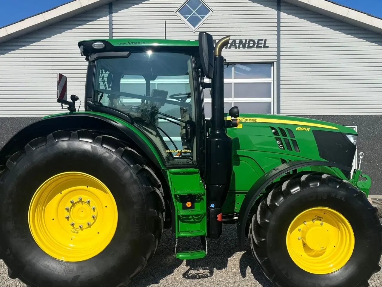 Billede 5 - John Deere 6195R Ultimate Edition, CommandPro, Meget velholdt traktor