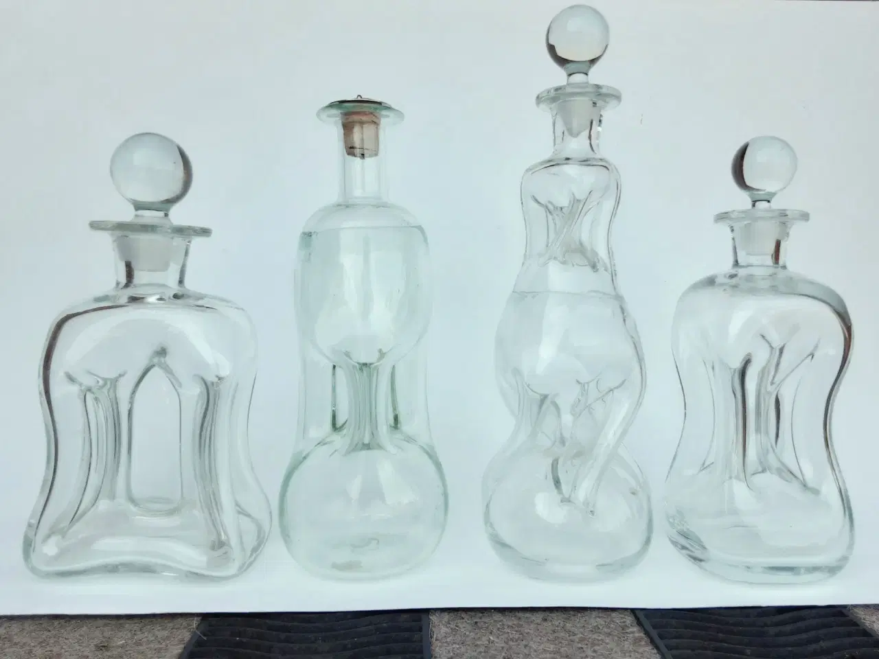 Billede 1 - Holmegaard klukflasker