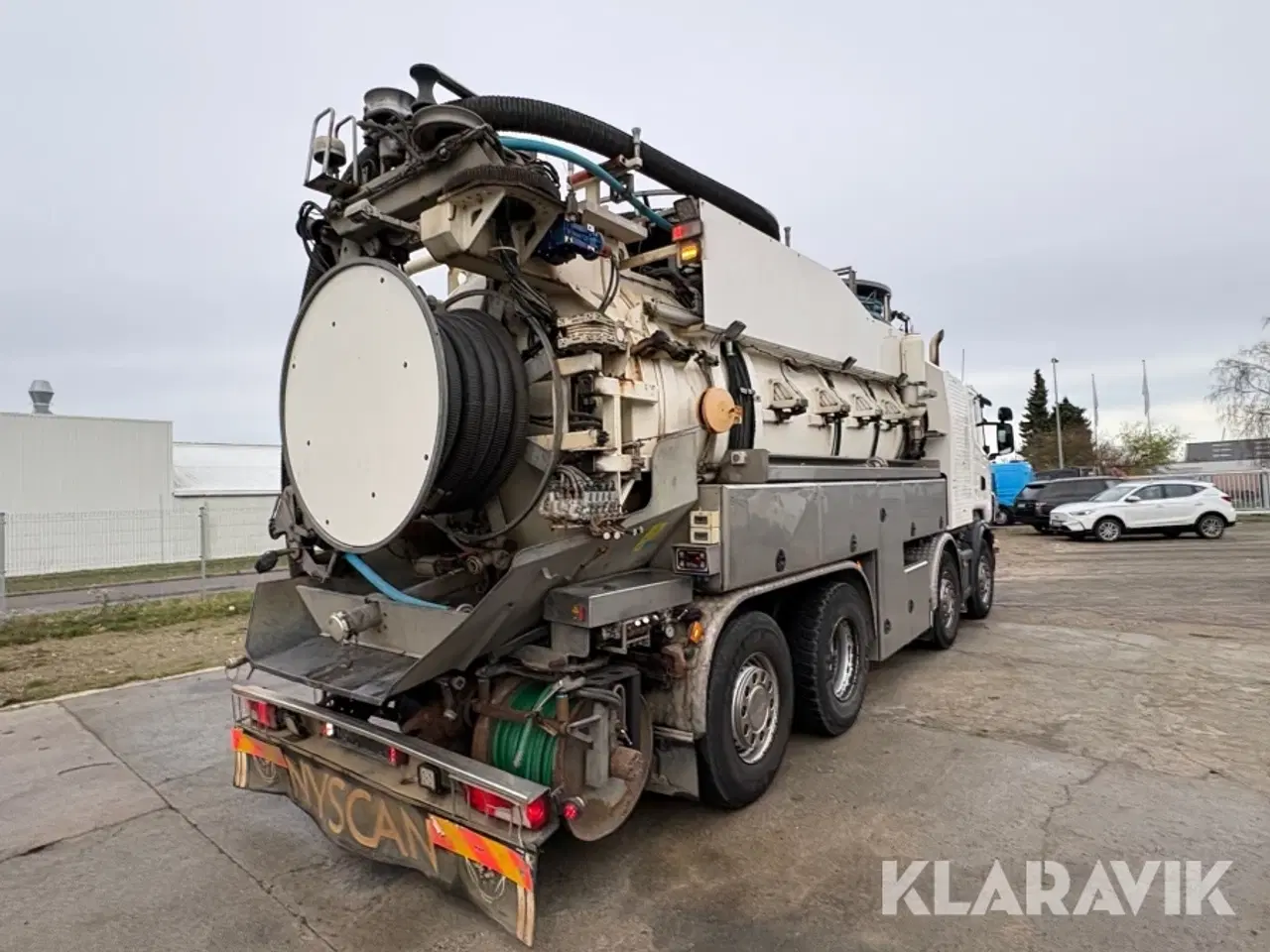 Billede 5 - Slamsuger Scania R 8x2 med FFG Elephant anlæg