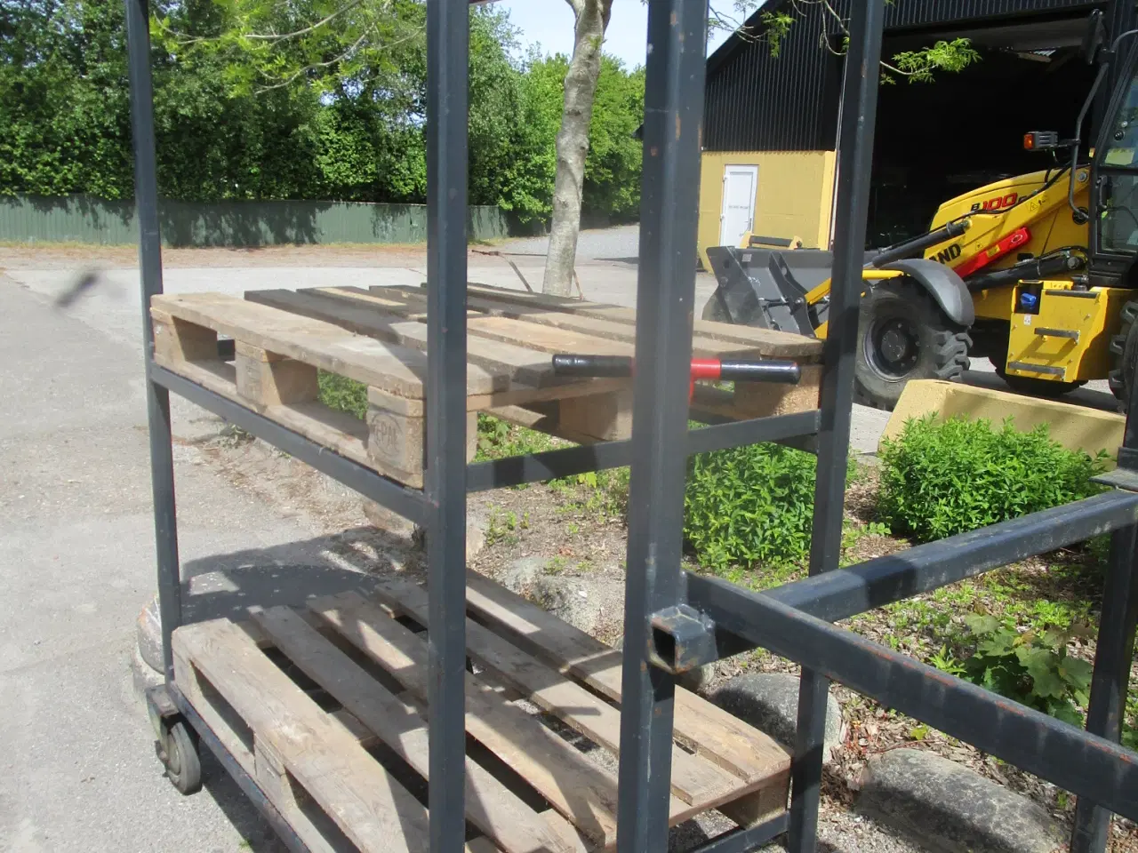 Billede 2 - flytbare pallereoler til 3 paller