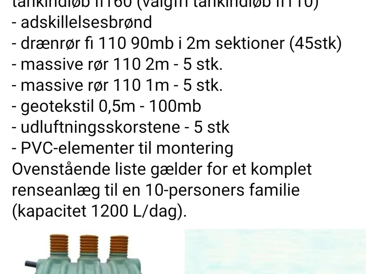 Billede 2 - Septiktank 