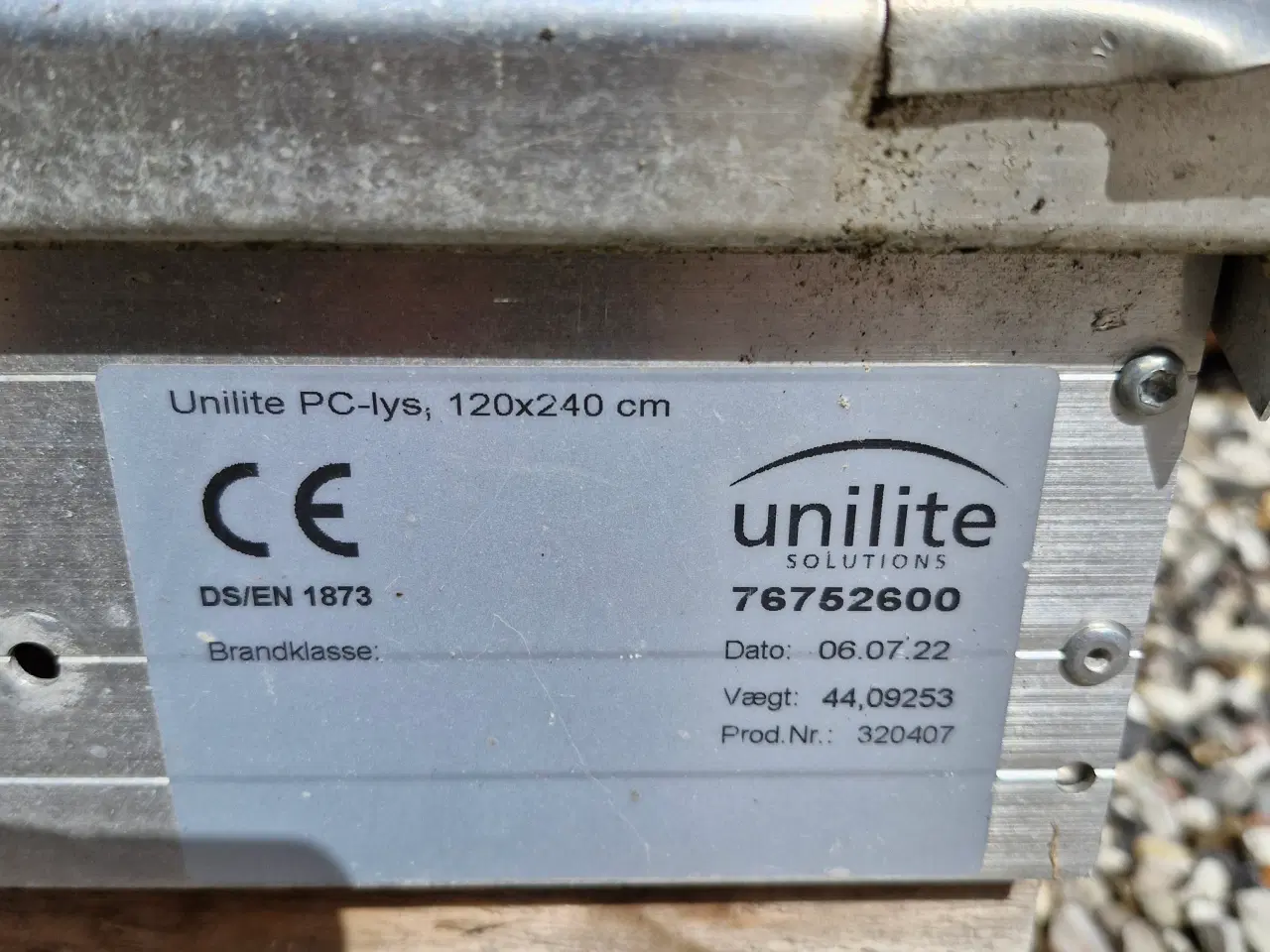 Billede 3 - Ovenlysvinduer 120x240 cm. Unilite Solutions