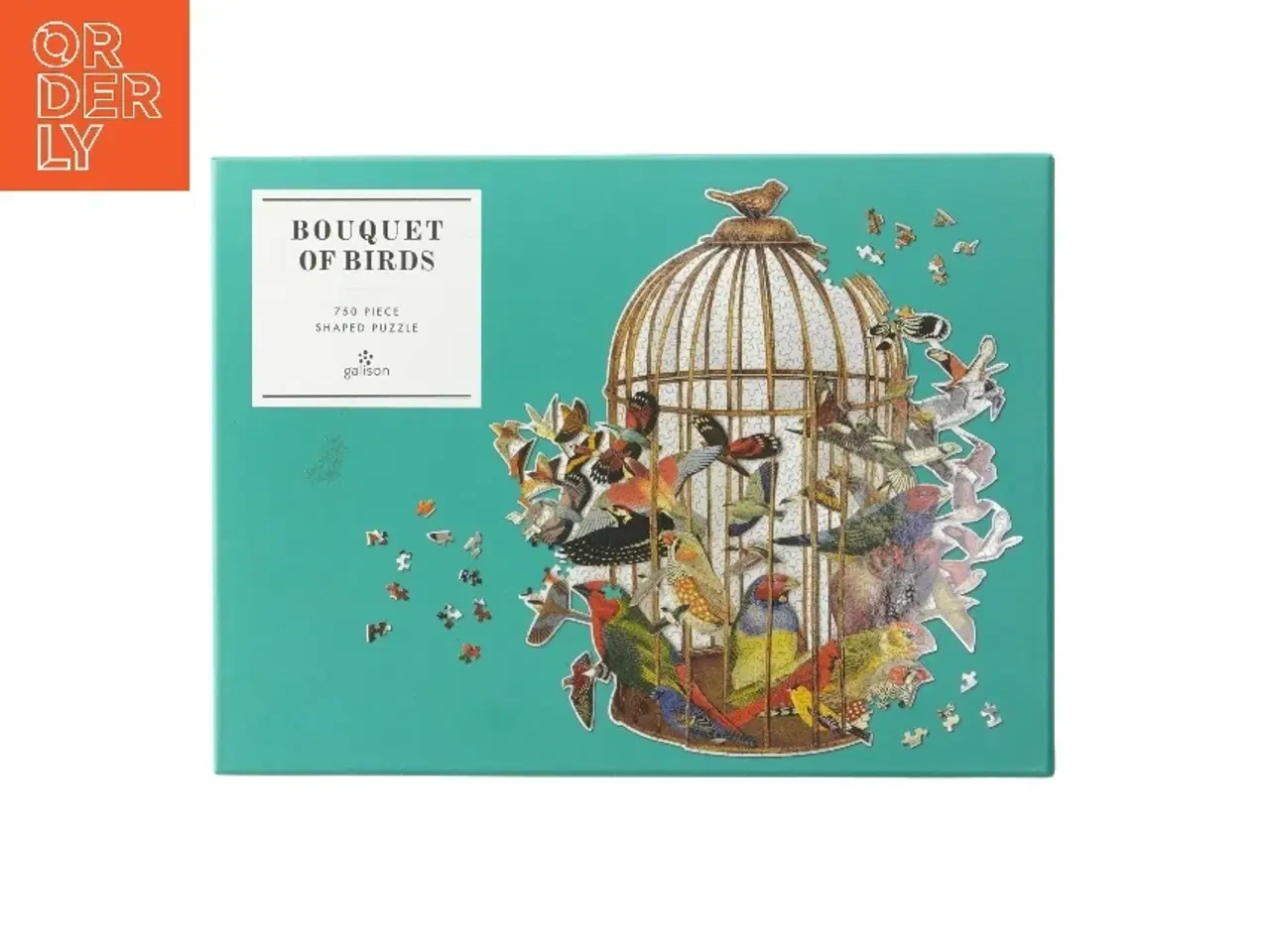 Billede 1 - Bouquet of Birds puslespil, 750 brikker fra Galison (str. 21,5x23,3 cm)