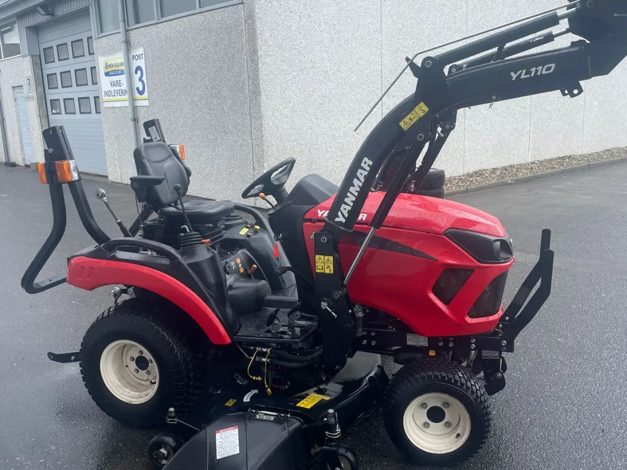 Billede 2 - Yanmar SA 221 med klippebord og frontlæsser