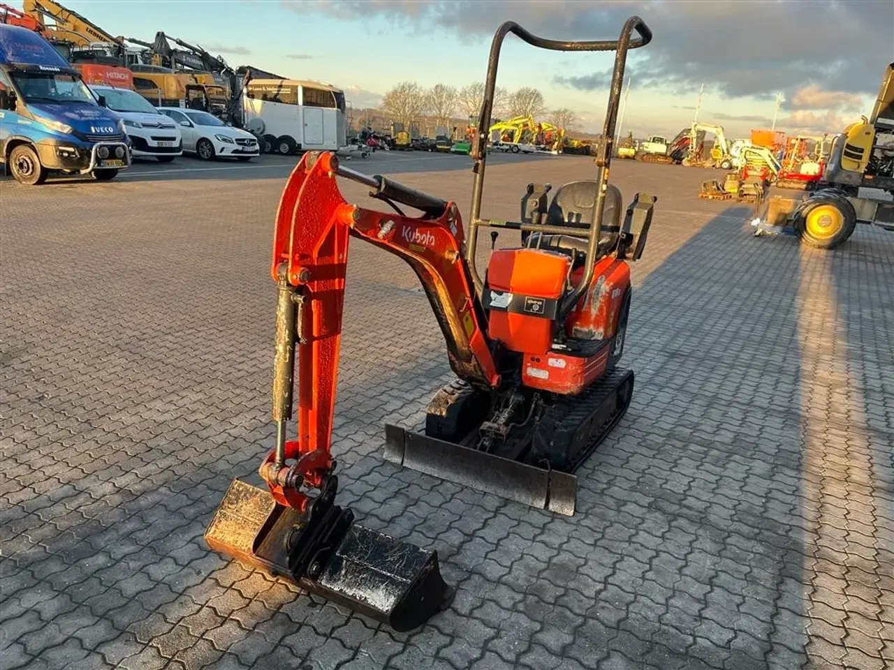 Billede 3 - Kubota U10-3 1100kg minigraver med joystik