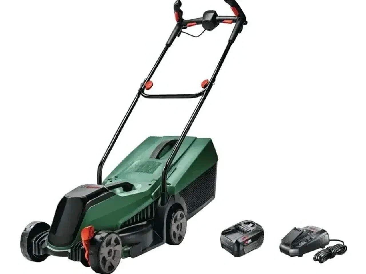Billede 1 - Bosch PLÆNEKLIPPER på batteri sælges BILLIGT