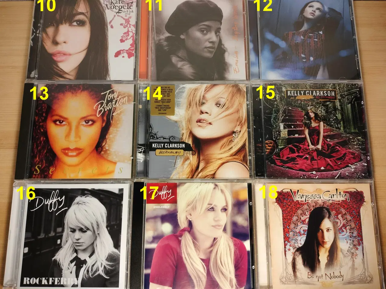 Billede 2 - Kvindelige Pop artister (Collection 1): 36 Titler