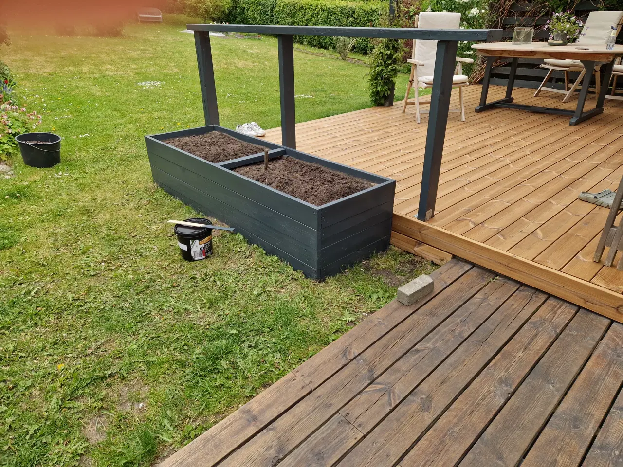 Billede 2 - Trykimpr. brædder, 30 x 120 mm, længde 4,20 m.