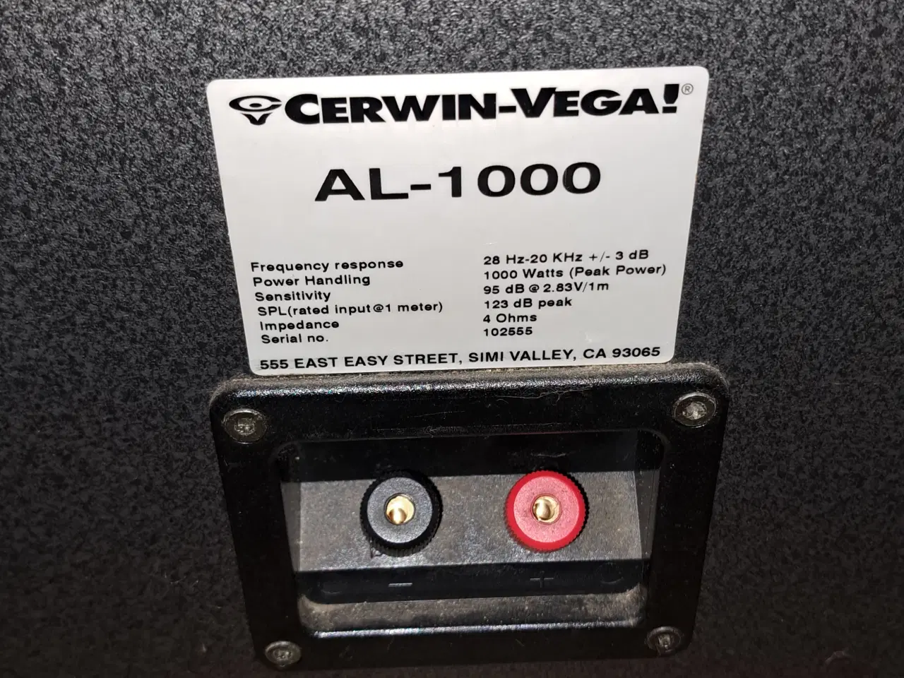 Billede 2 - Cerwin-Vega AL-1000