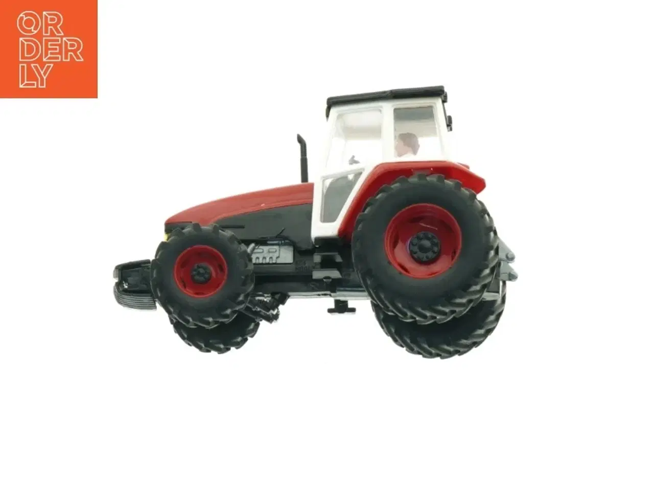 Billede 2 - Brugt legetøjstraktor med figur (str. 20 x 11,5 cm)