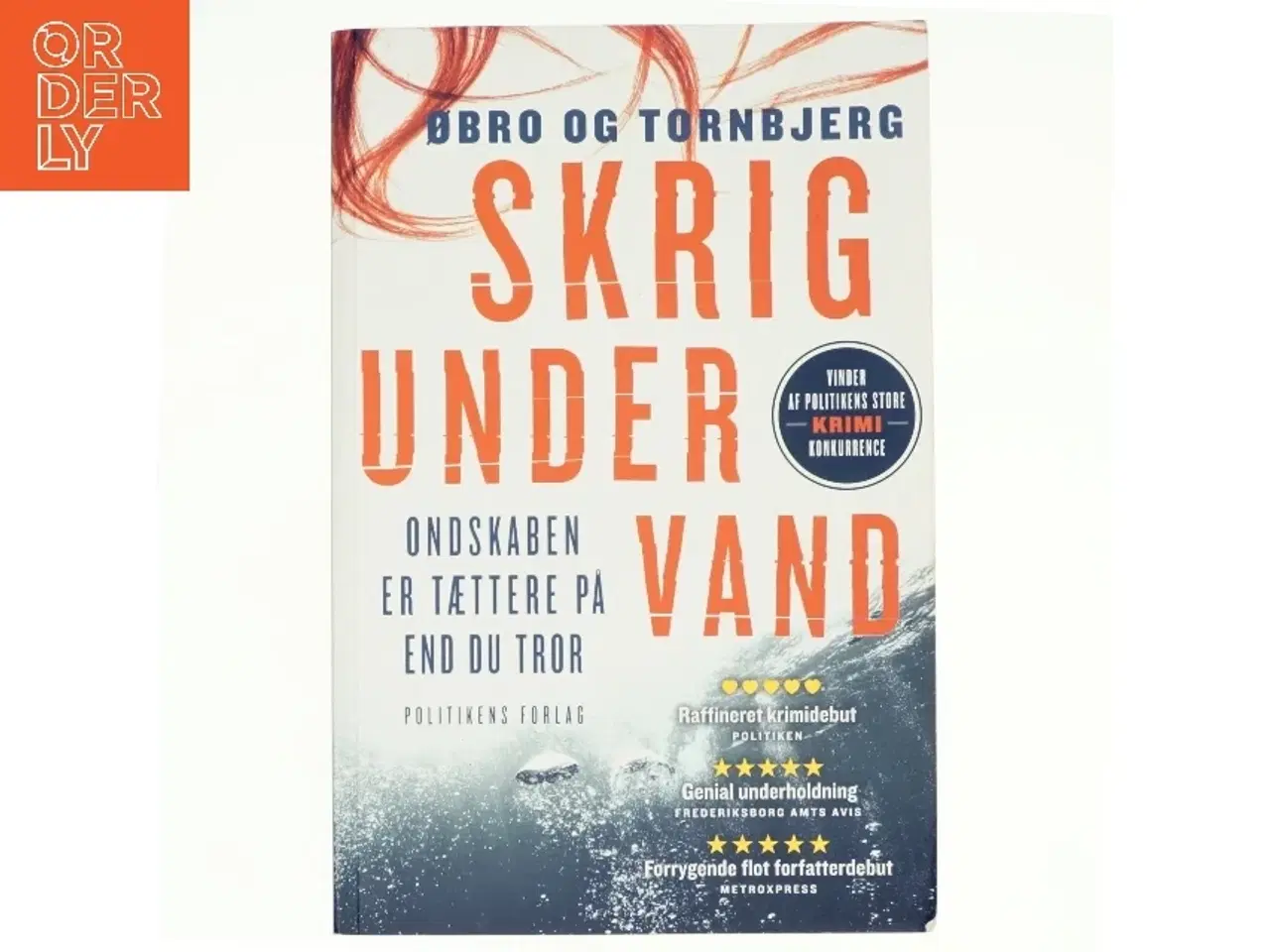 Billede 1 - Skrig under vand af Jeanette Øbro Gerlow (Bog)