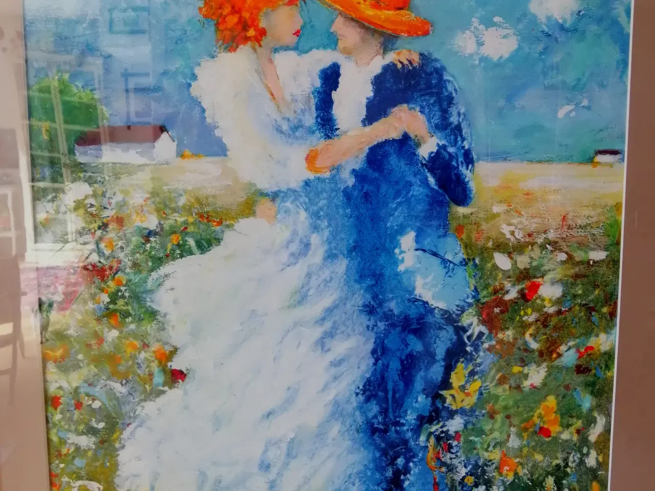 Billede 7 - Utrolig smukt, unikt litografi af svensk kunstner