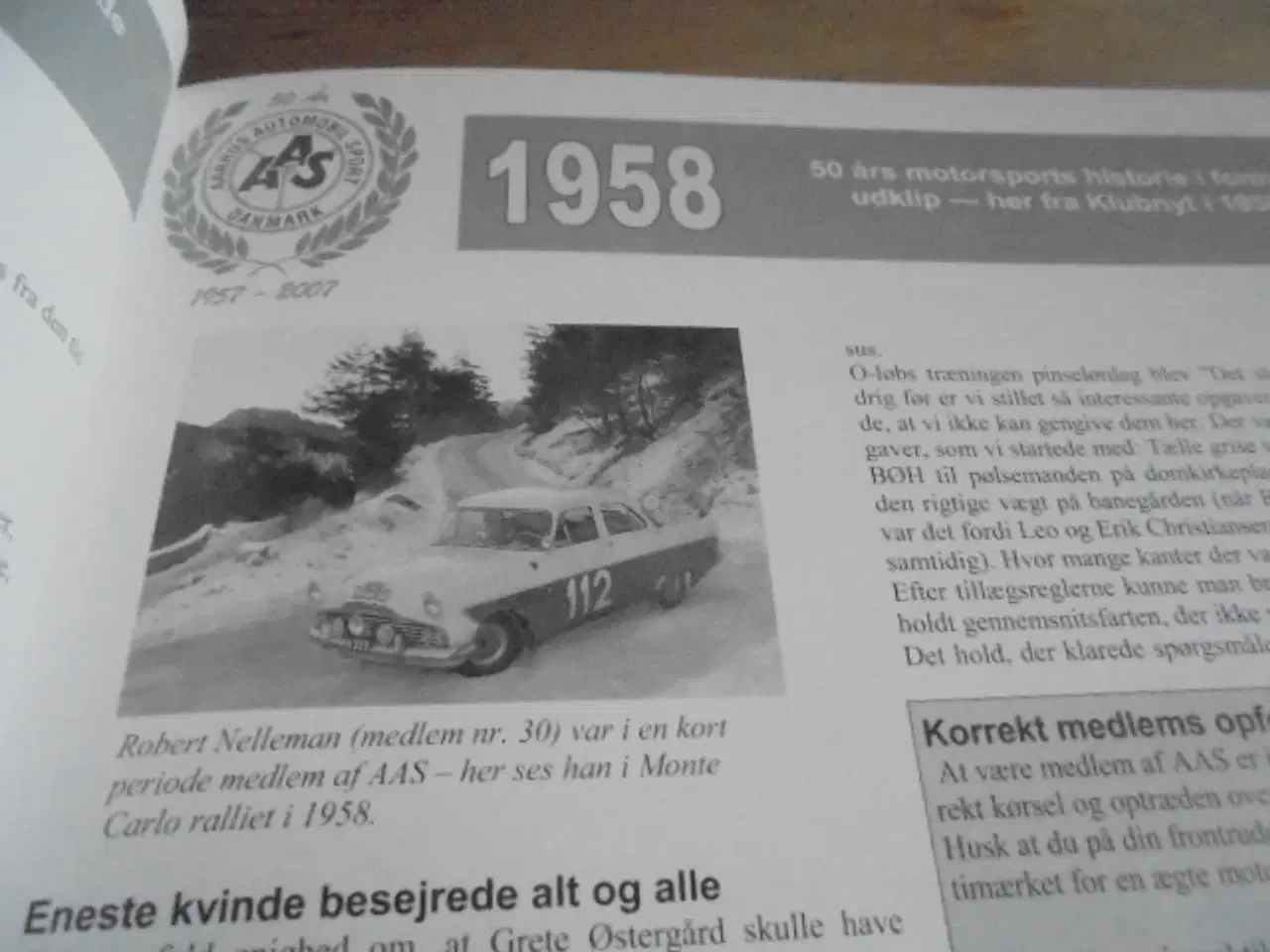 Billede 5 - Aarhus Automobil Sport 1957-2007 – Jubilæumskavalk
