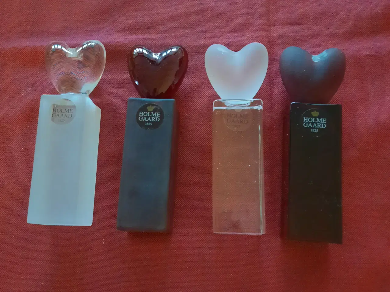 Billede 1 - 4 små Herstal jule lysetager