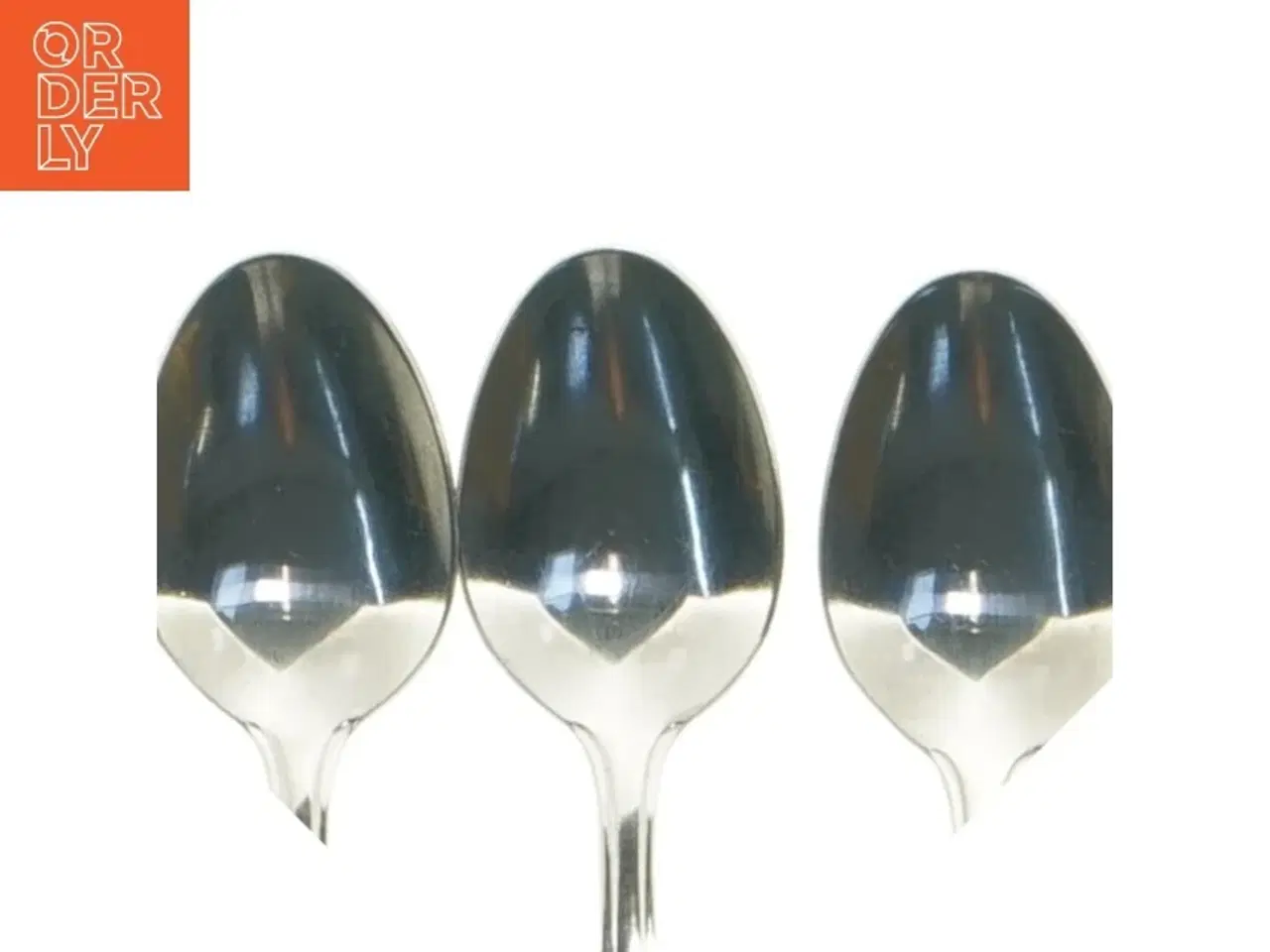 Billede 4 - Sølvfarvede teskeer (str. 13 cm)