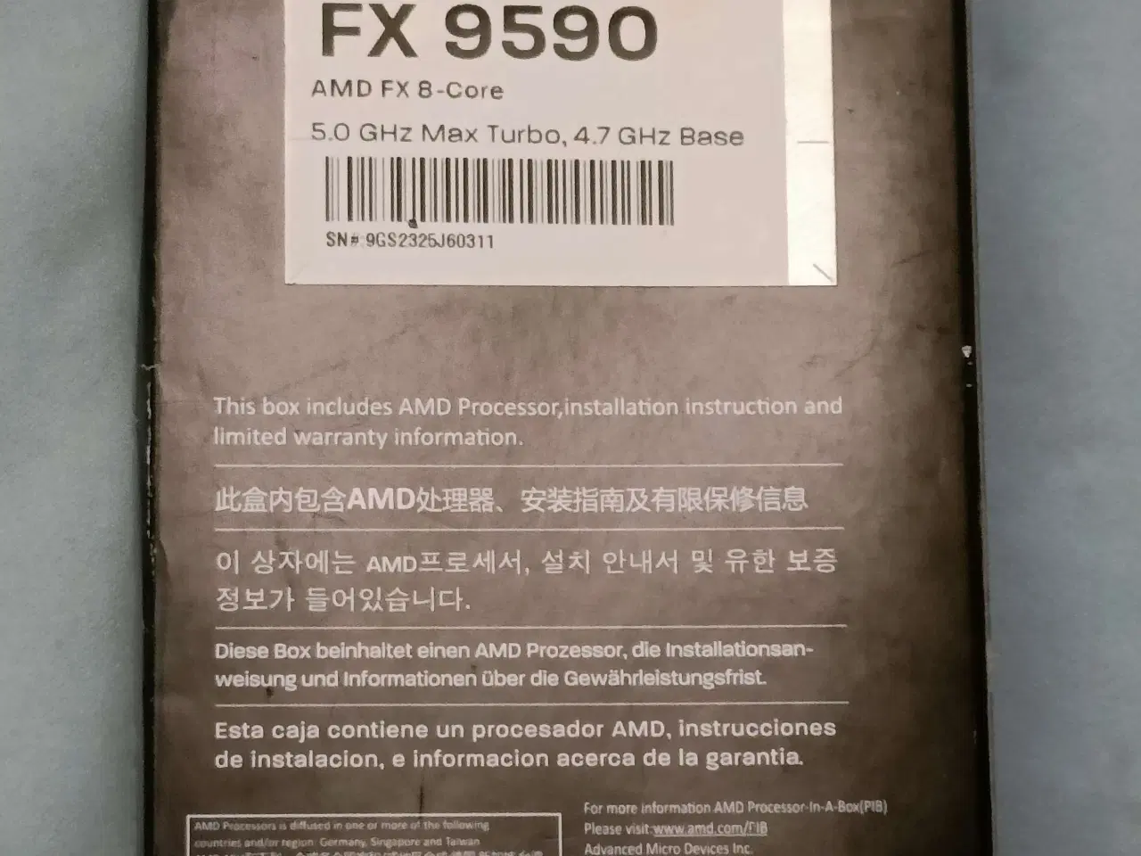 Billede 5 - AMD Black Edition - AMD FX 9590 - 4.7 GHz