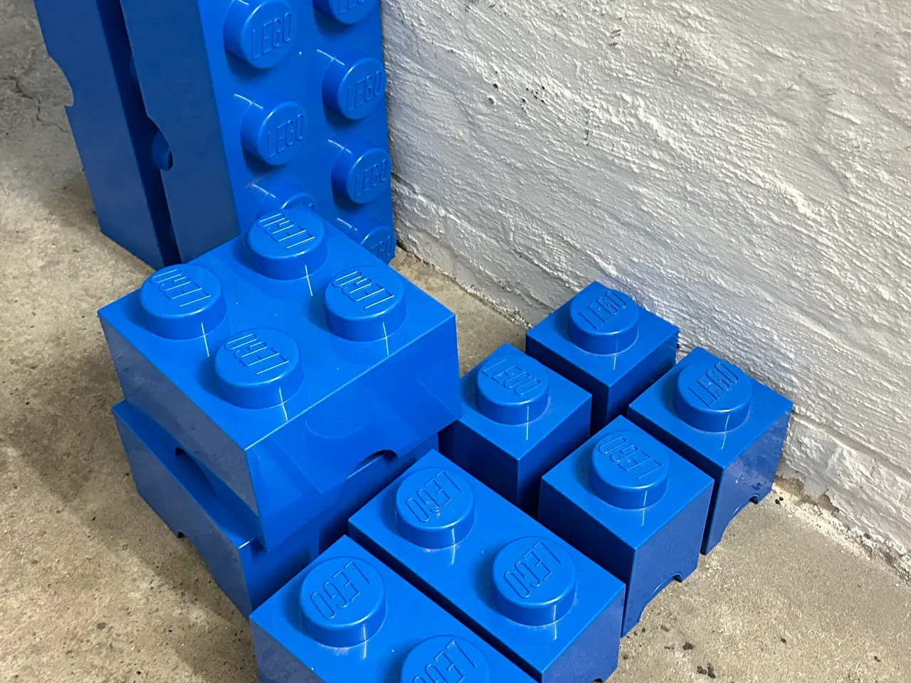 Billede 2 - Blandet LEGO og blå LEGO-kasser