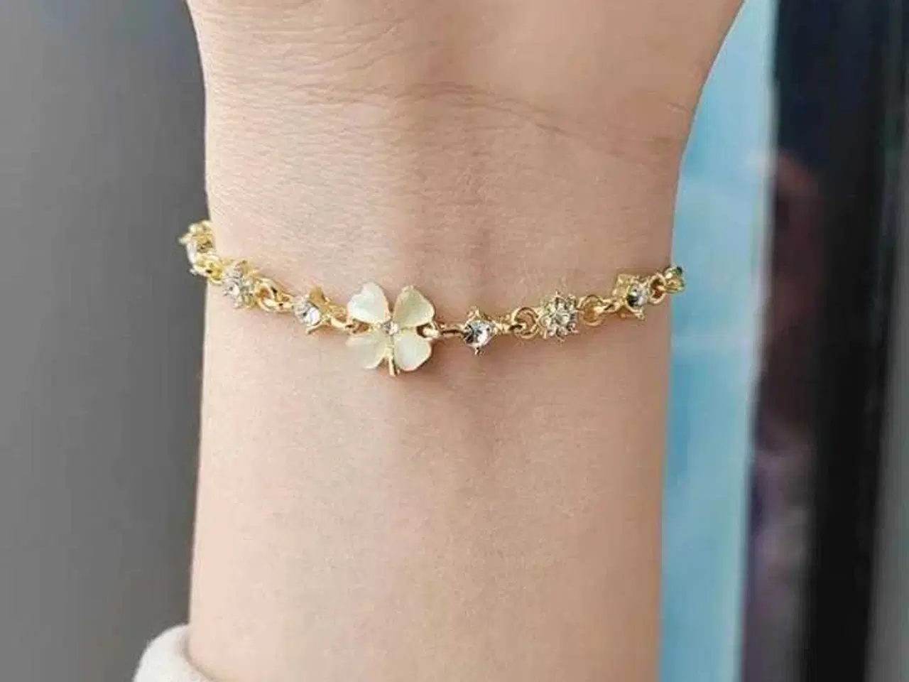 Billede 2 - Guld armbånd 