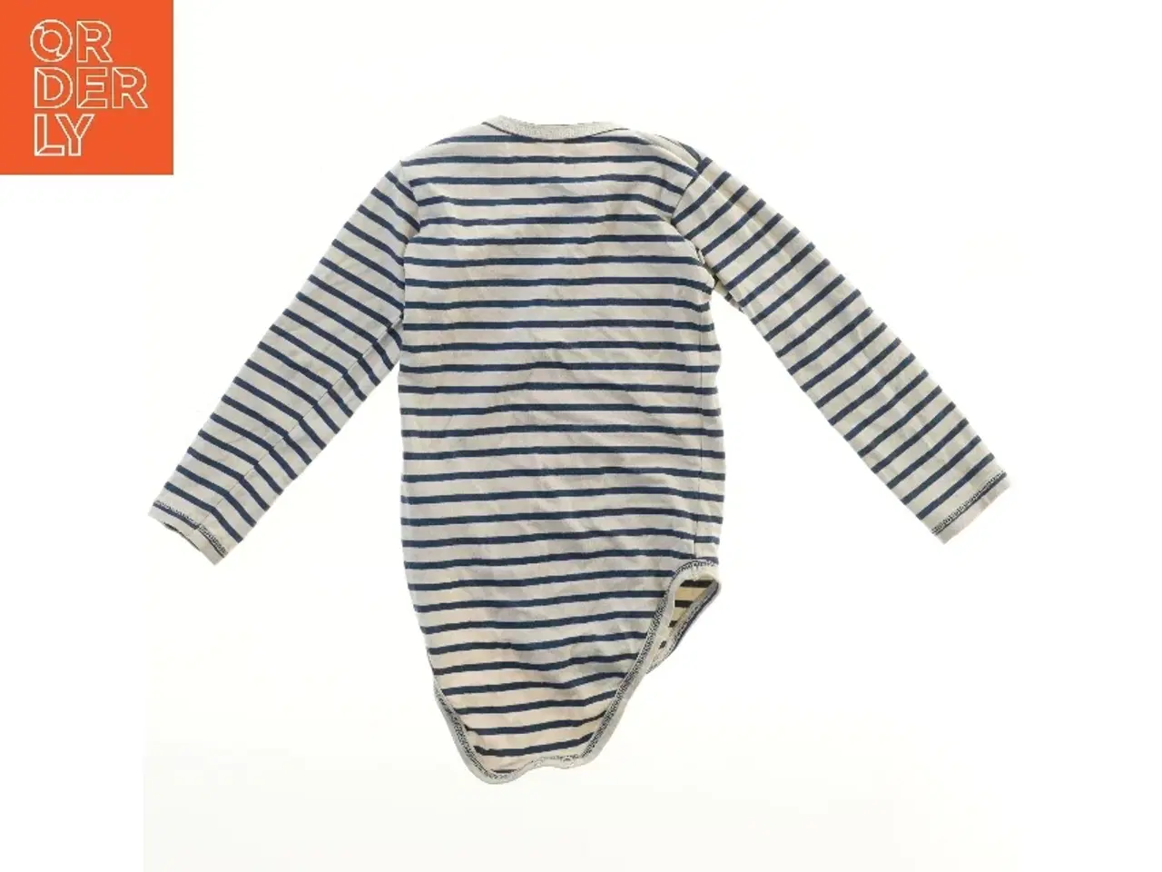 Billede 2 - Langærmet stribet bodystocking fra Hust (str. 92)