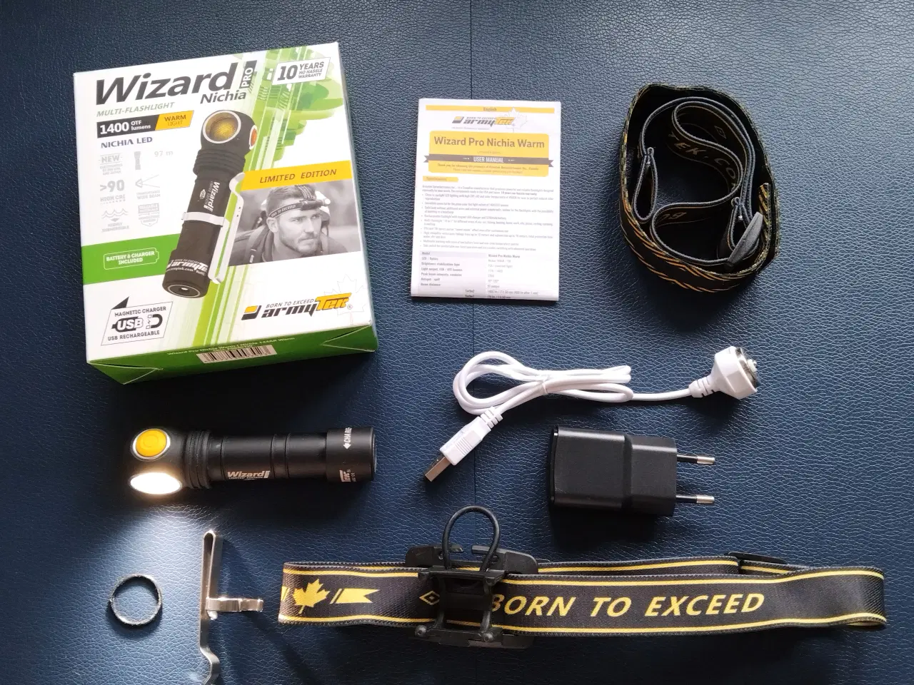 Billede 1 - Armytek Wizard Pro lommelygte pandelampe lampe