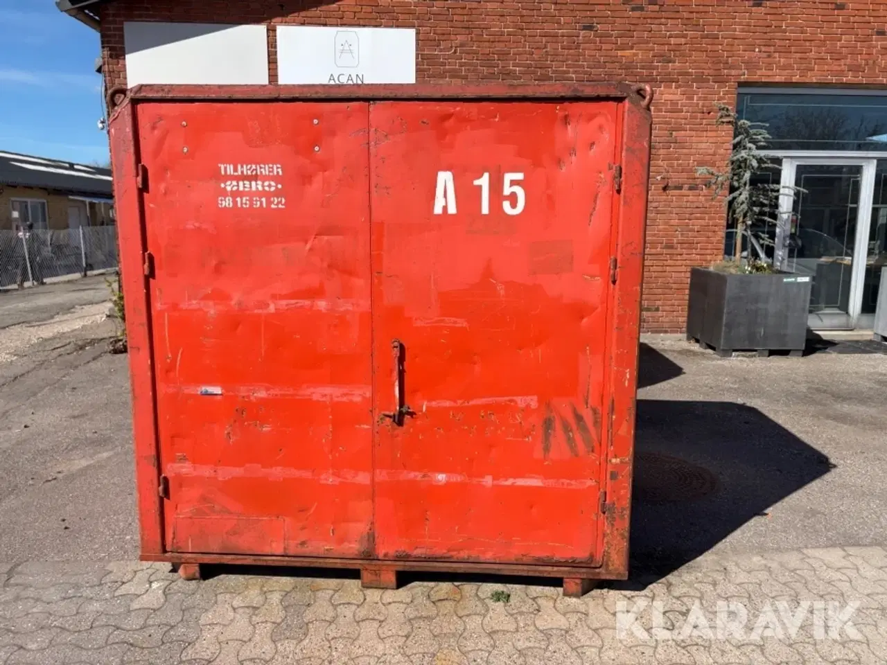 Billede 12 - Lukket container 1 styk